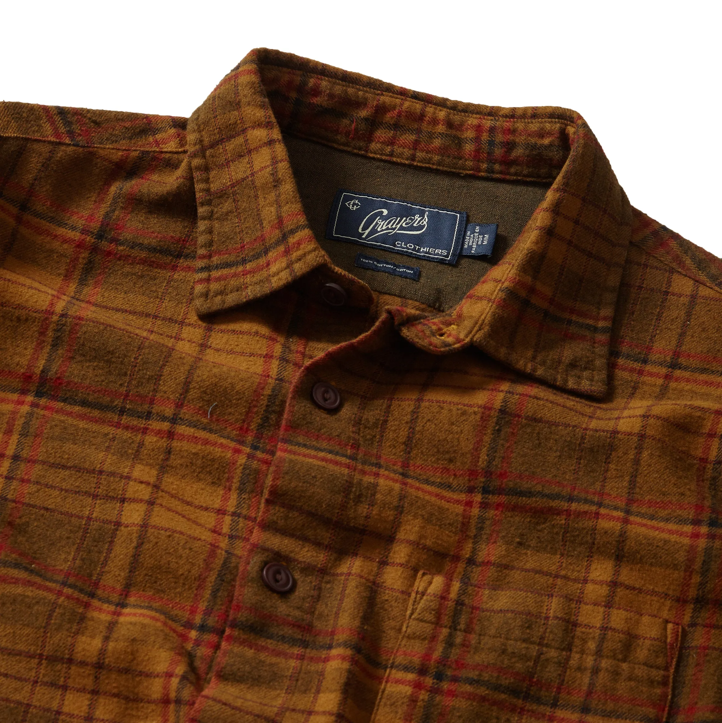 Hamden Retro Flannel - Rubber (Final Sale) sold by Grayers product image thumbnail 2