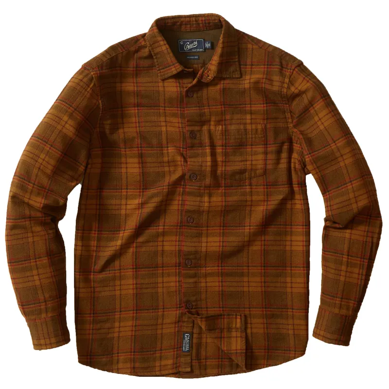Hamden Retro Flannel - Rubber (Final Sale) made by Grayers