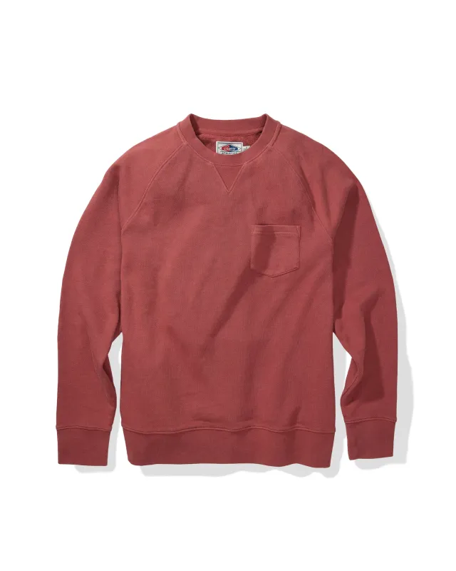 Sunfaded Terry Crew - Marsala made by Grayers