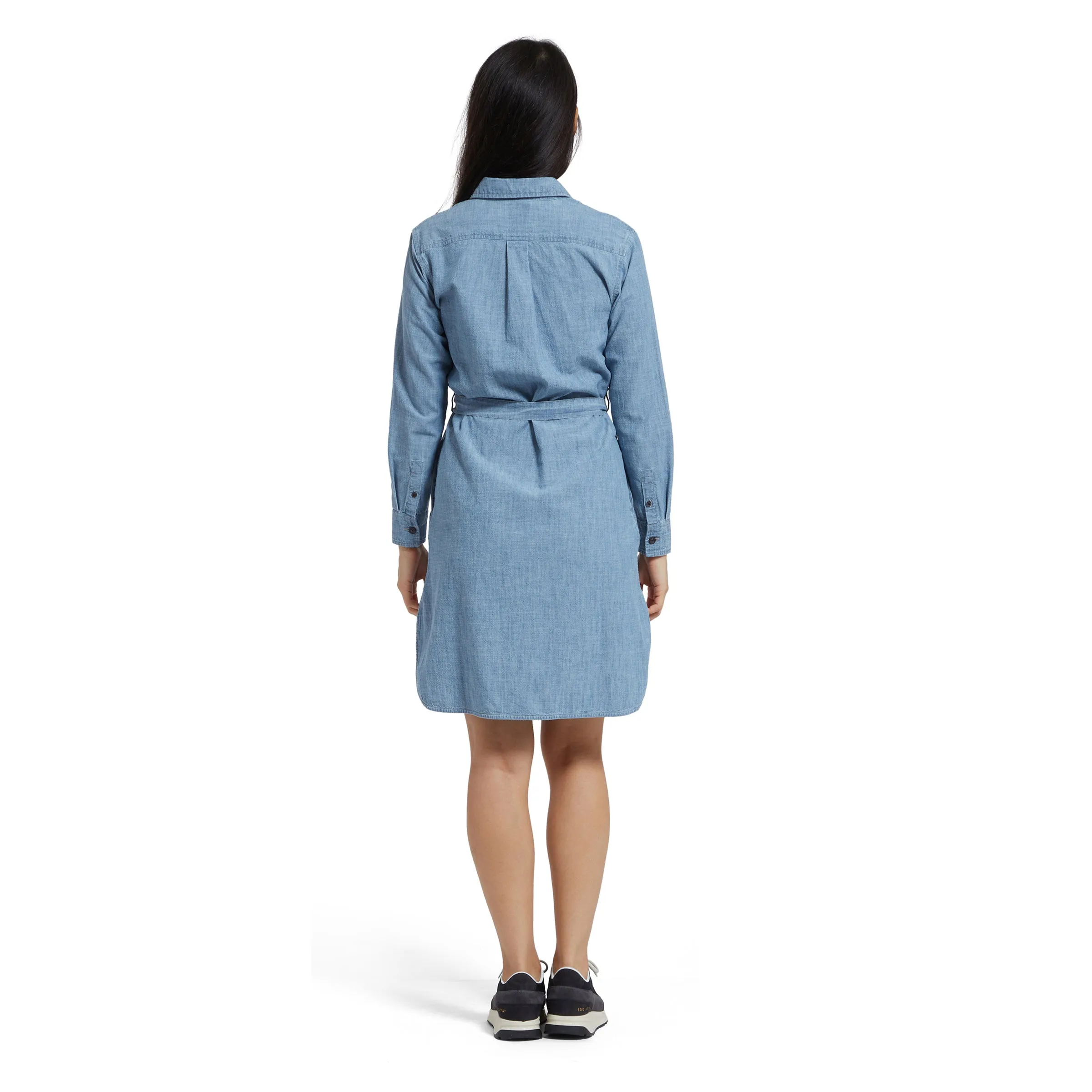 Mimi Chambray Shirt Dress - Light Blue (Final Sale) sold by Grayers product image thumbnail 3