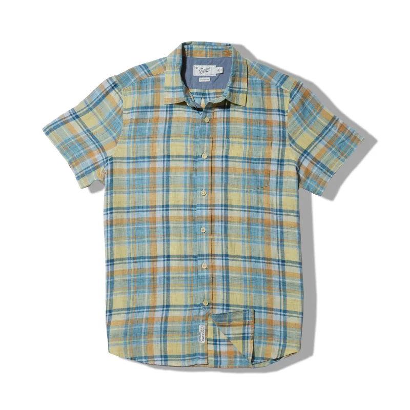 Power Loom Twill Short Sleeve Shirt SMP - Multi Color (Final Sale)* made by Grayers