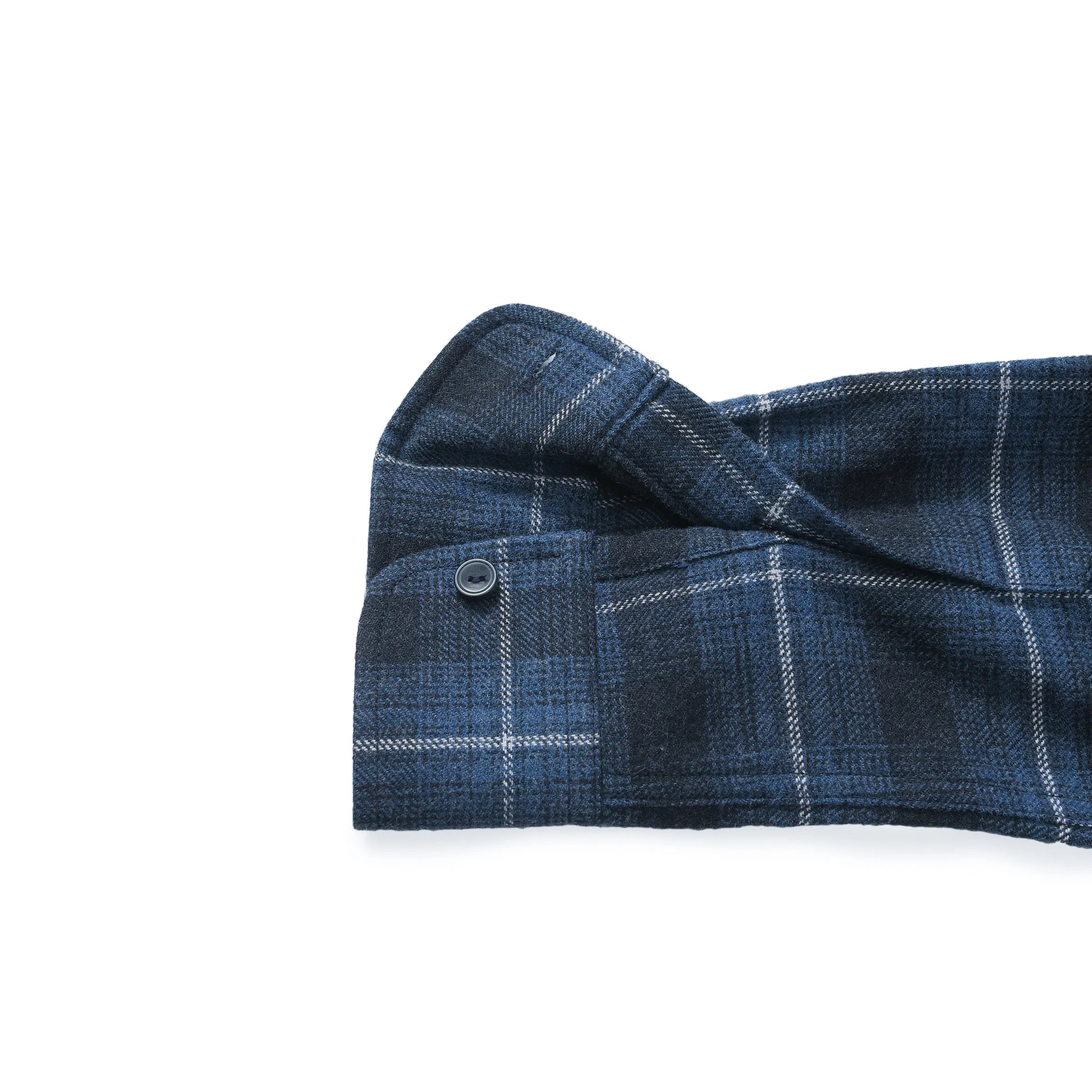 Clarke Heritage Flannel - Blue Charcoal * sold by Grayers product image thumbnail 4