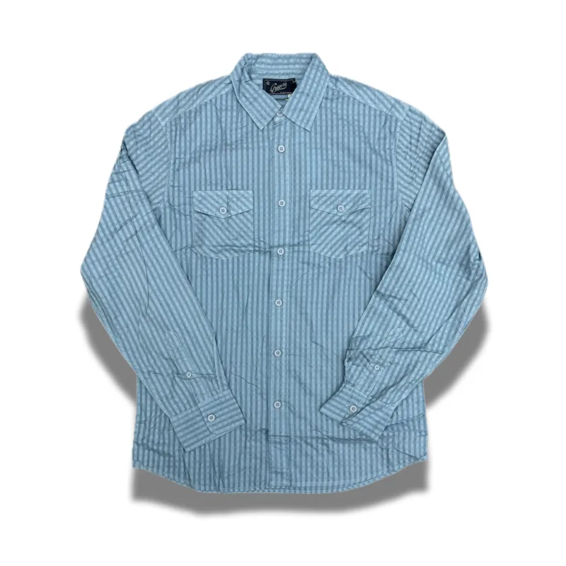 Stripe Shirt SMP - Mineral Blue (Final Sale)* made by Grayers