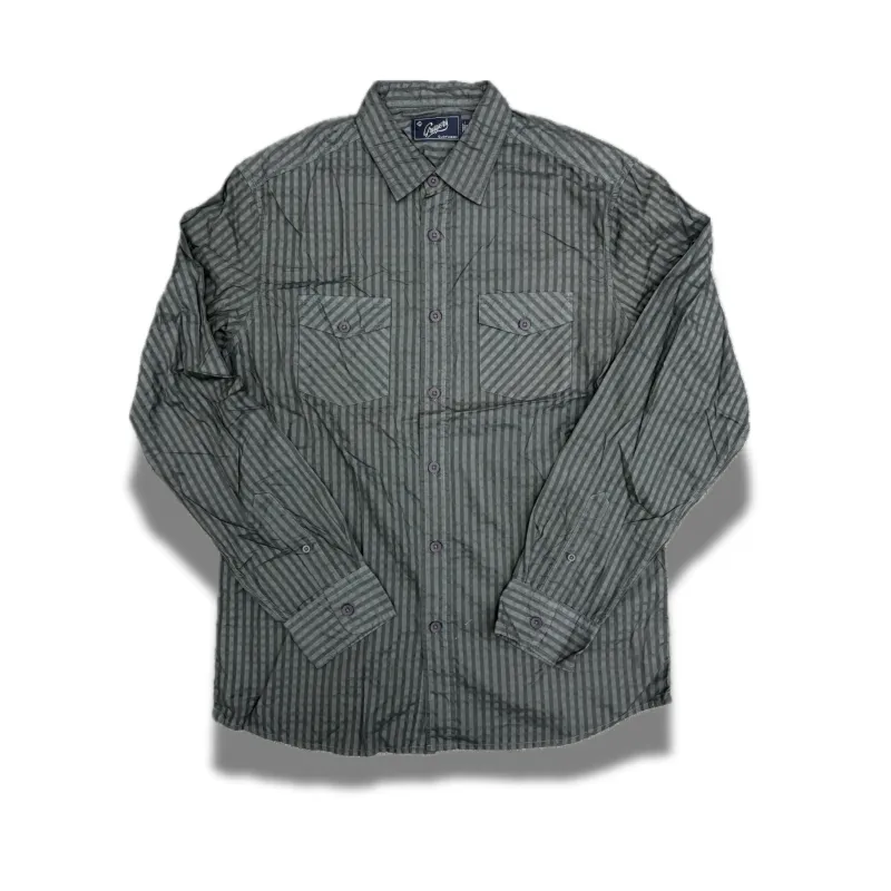 Stripe Shirt SMP - Gray (Final Sale)* made by Grayers