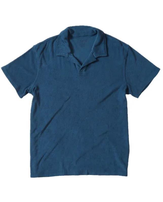 Riviera Terry Polo - Blue Coral (Final Sale)* made by Grayers