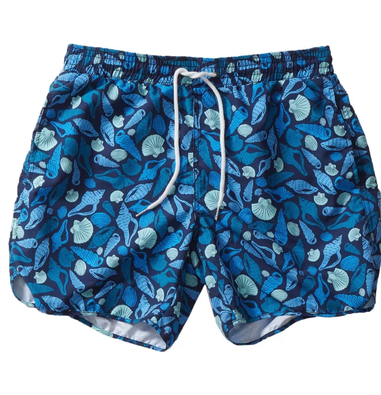 Blue Shells Eco Swim Trunk 6" SMP - Blue (Final Sale)* made by Grayers