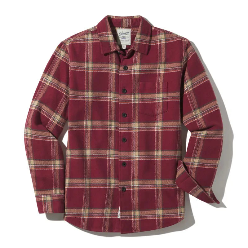 Northwoods Heritage Flannel SMP - Burgundy Truffle (Final Sale)* made by Grayers