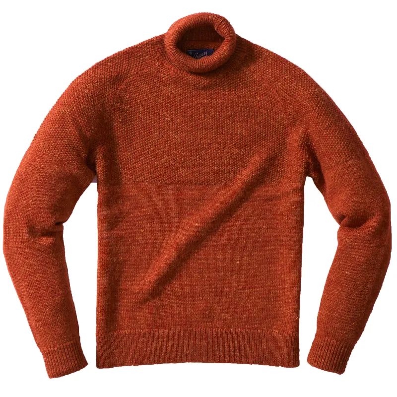 Fisherman Turtleneck SMP - Coppertone (Final Sale)* sold by Grayers