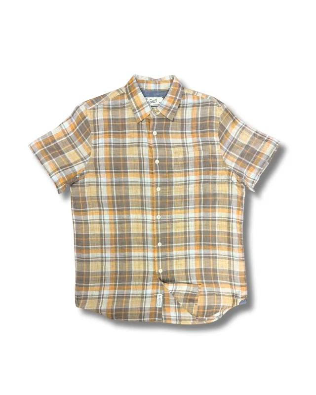 Power Loom Twill Short Sleeve Shirt SMP - Earth Tones made by Grayers