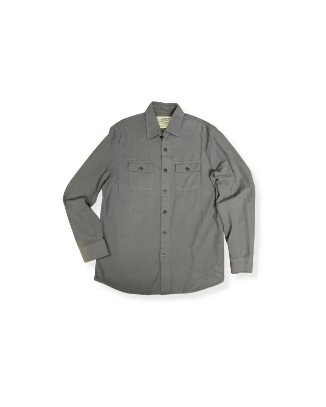 Telluride Brushed Oxford SMP - Dusty Blue made by Grayers