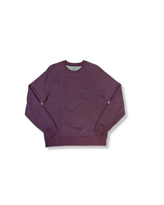 Adirondack Heavy Fleece Crew SMP - Burgundy made by Grayers