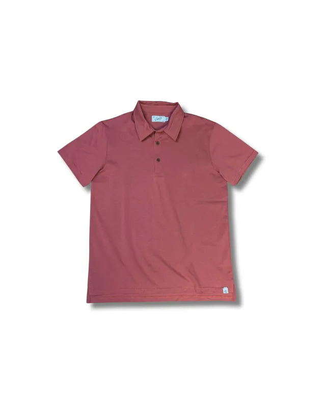 2Ply Refined Polo SMP - Red Violet made by Grayers