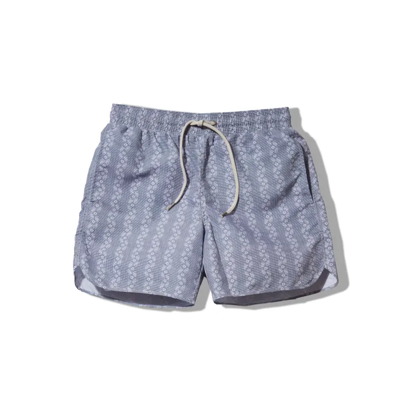 Eco Recycled Poly Swim Trunk 6" - Climbing Ivy (Final Sale)* made by Grayers