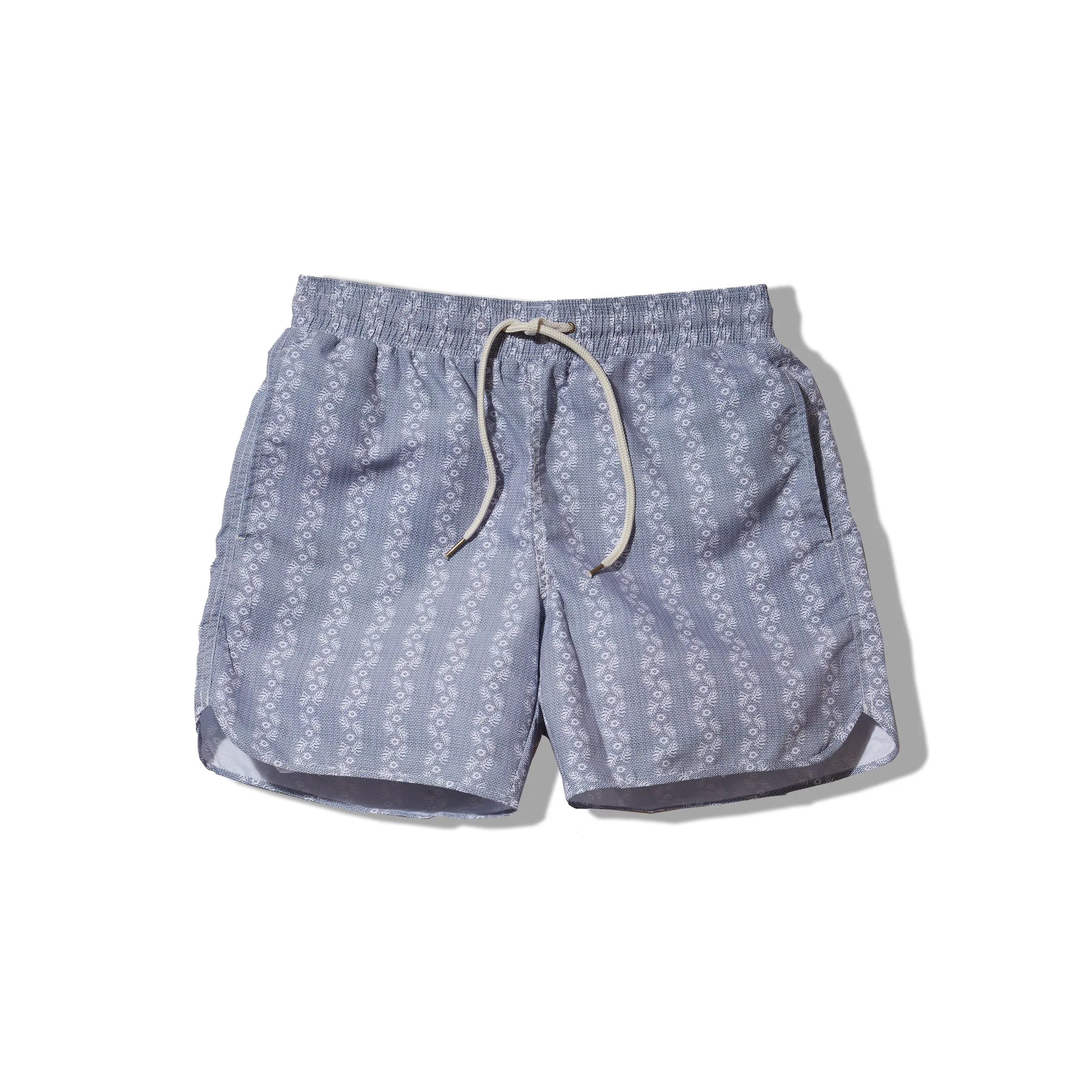 Eco Recycled Poly Swim Trunk 6" - Climbing Ivy (Final Sale)* sold by Grayers