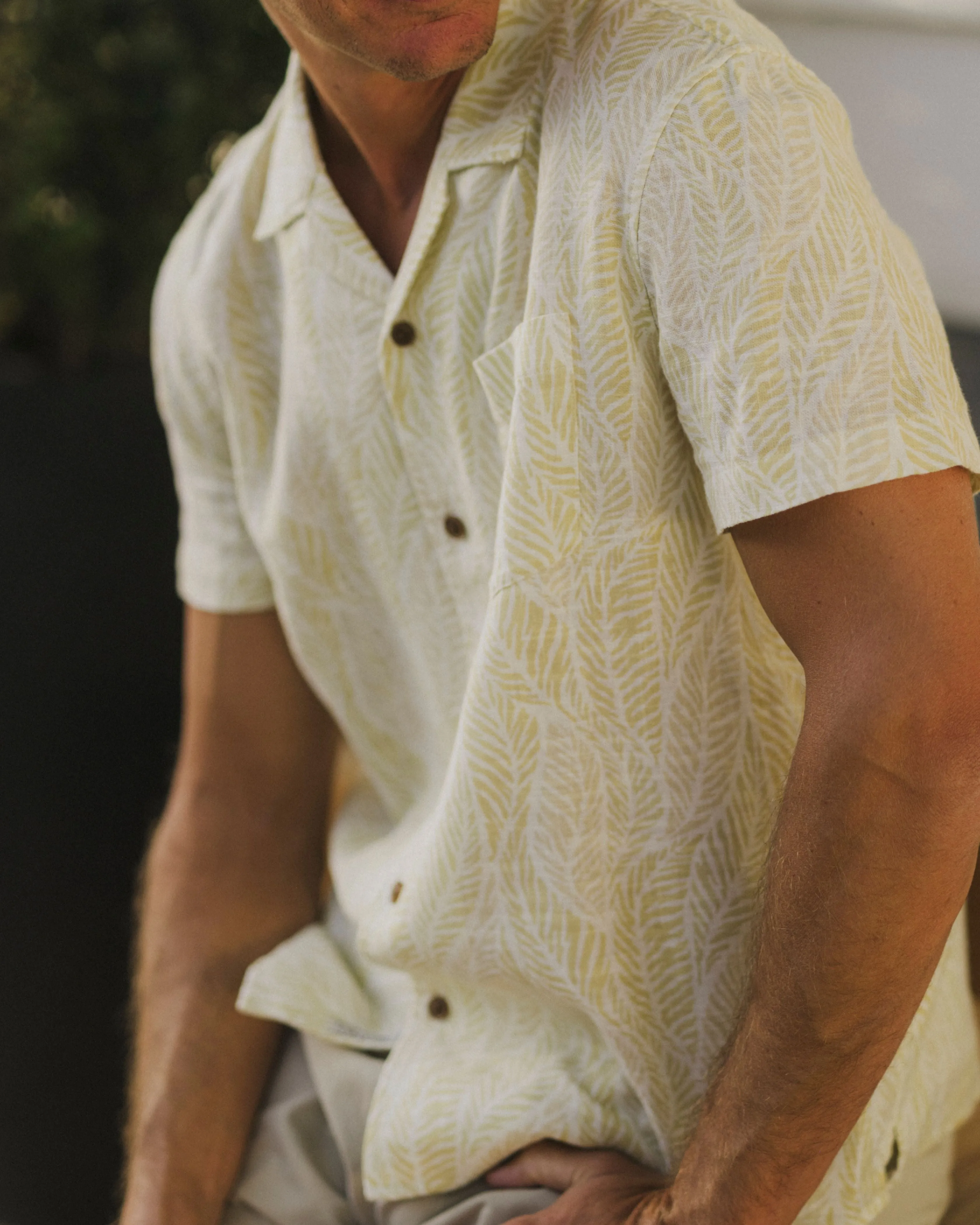 Cottage Loom Printed Shirt - Cande Fade sold by Grayers