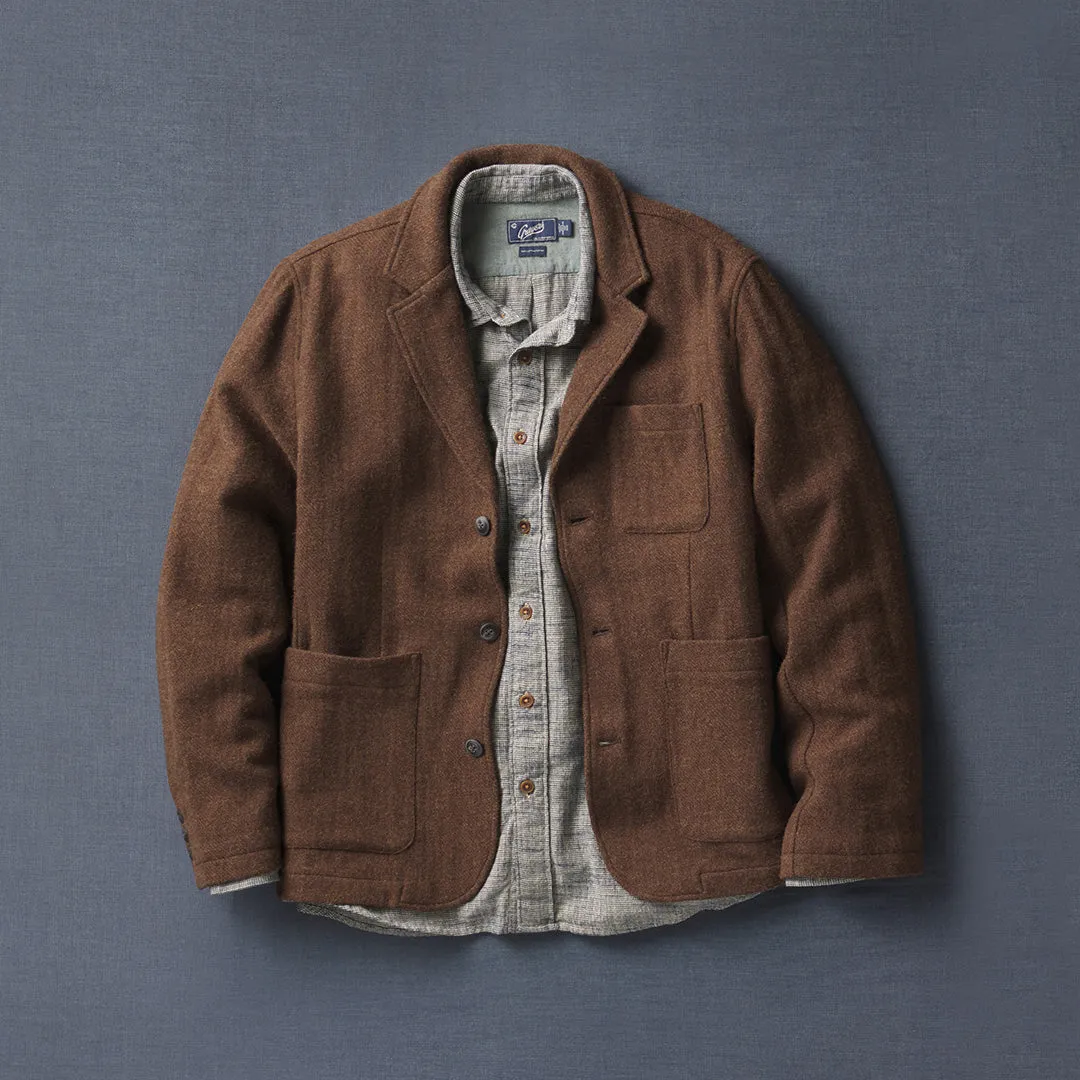 Swire Wool Blazer - Chestnut sold by Grayers product image thumbnail 4