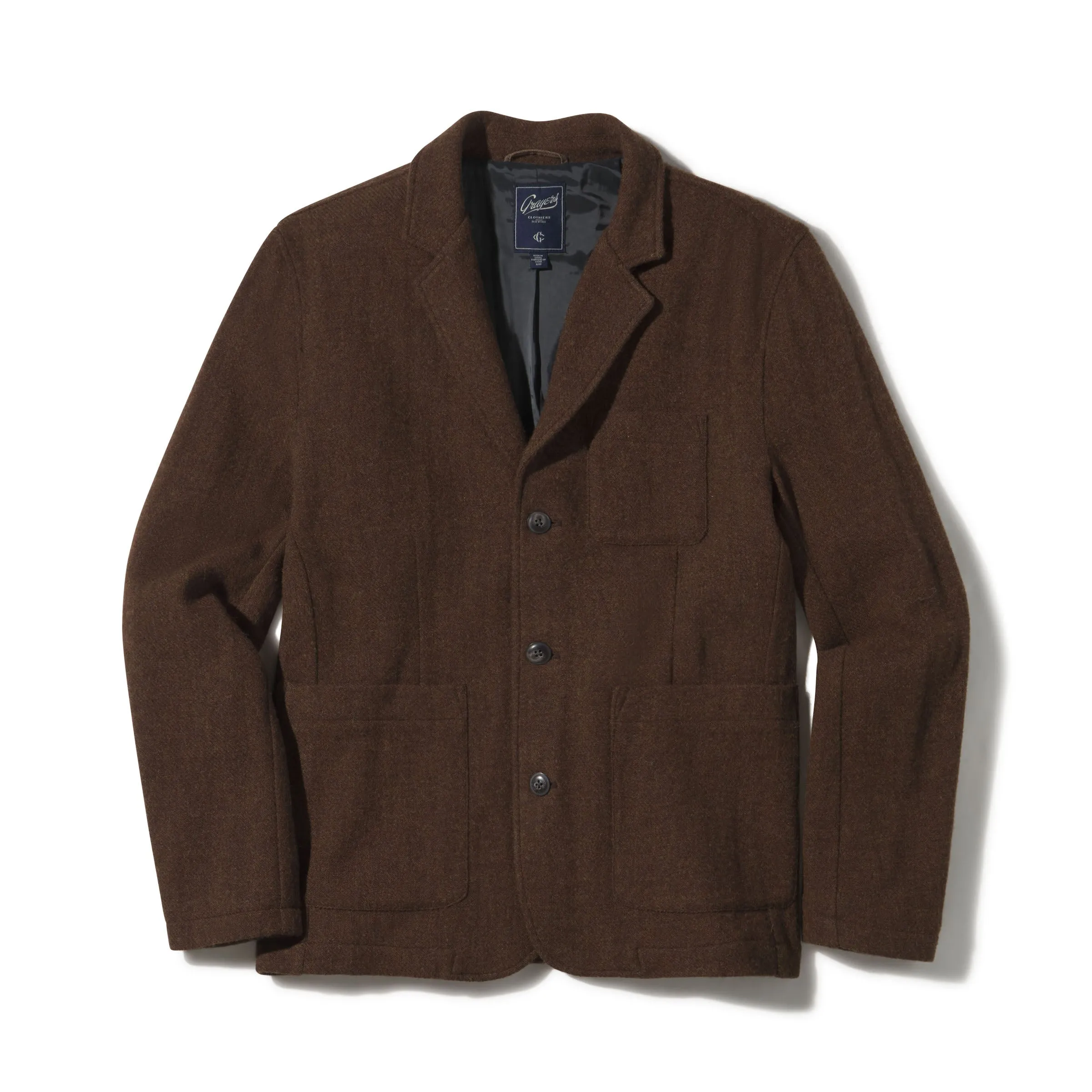 Swire Wool Blazer - Chestnut sold by Grayers product image thumbnail 2
