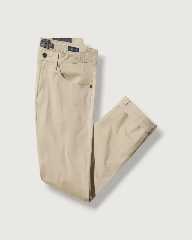 Alternative Stretch Slim Fit 5 Pocket - Pebble made by Grayers