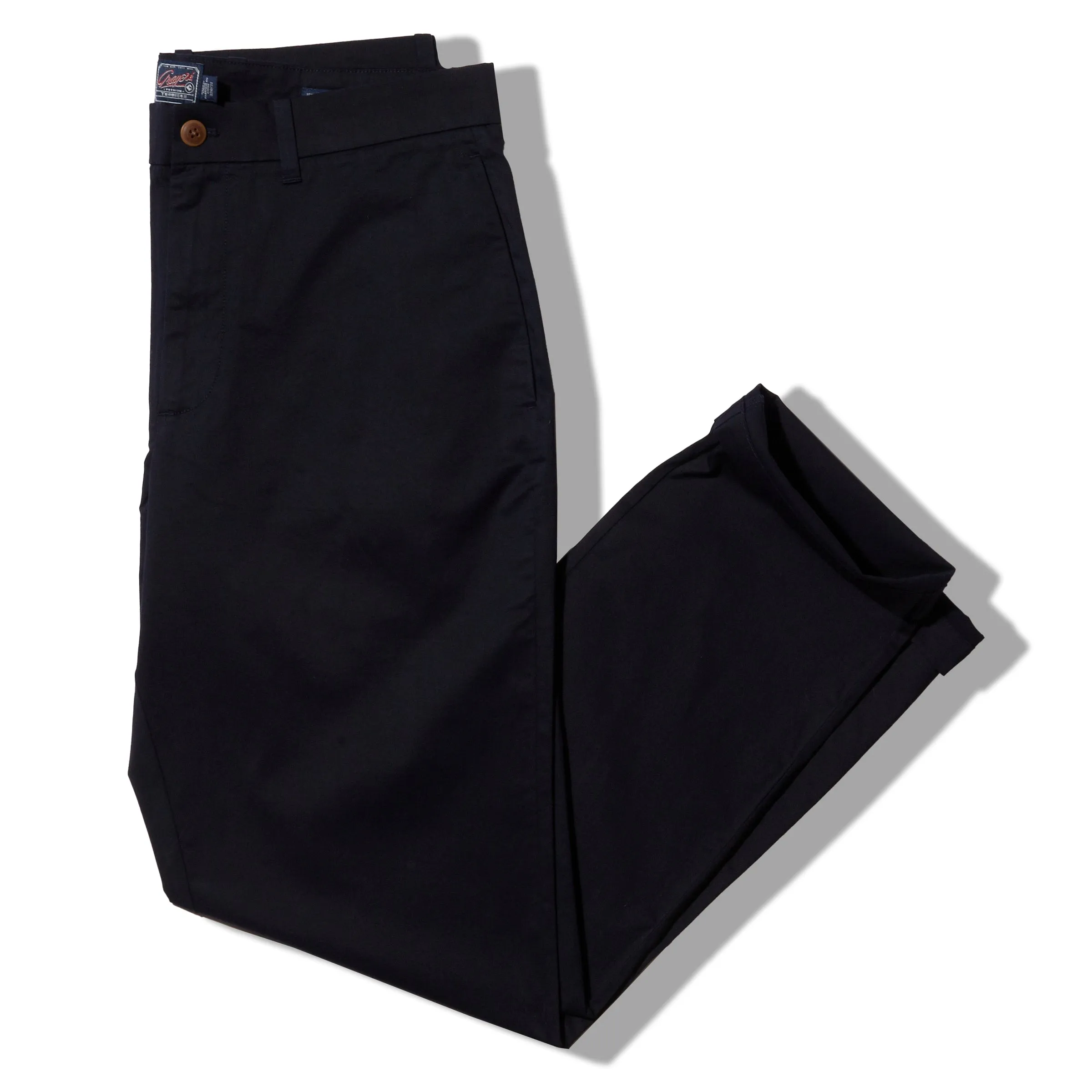 Thompson Flex Stretch Chino (Relaxed Fit) - Dark Navy * sold by Grayers