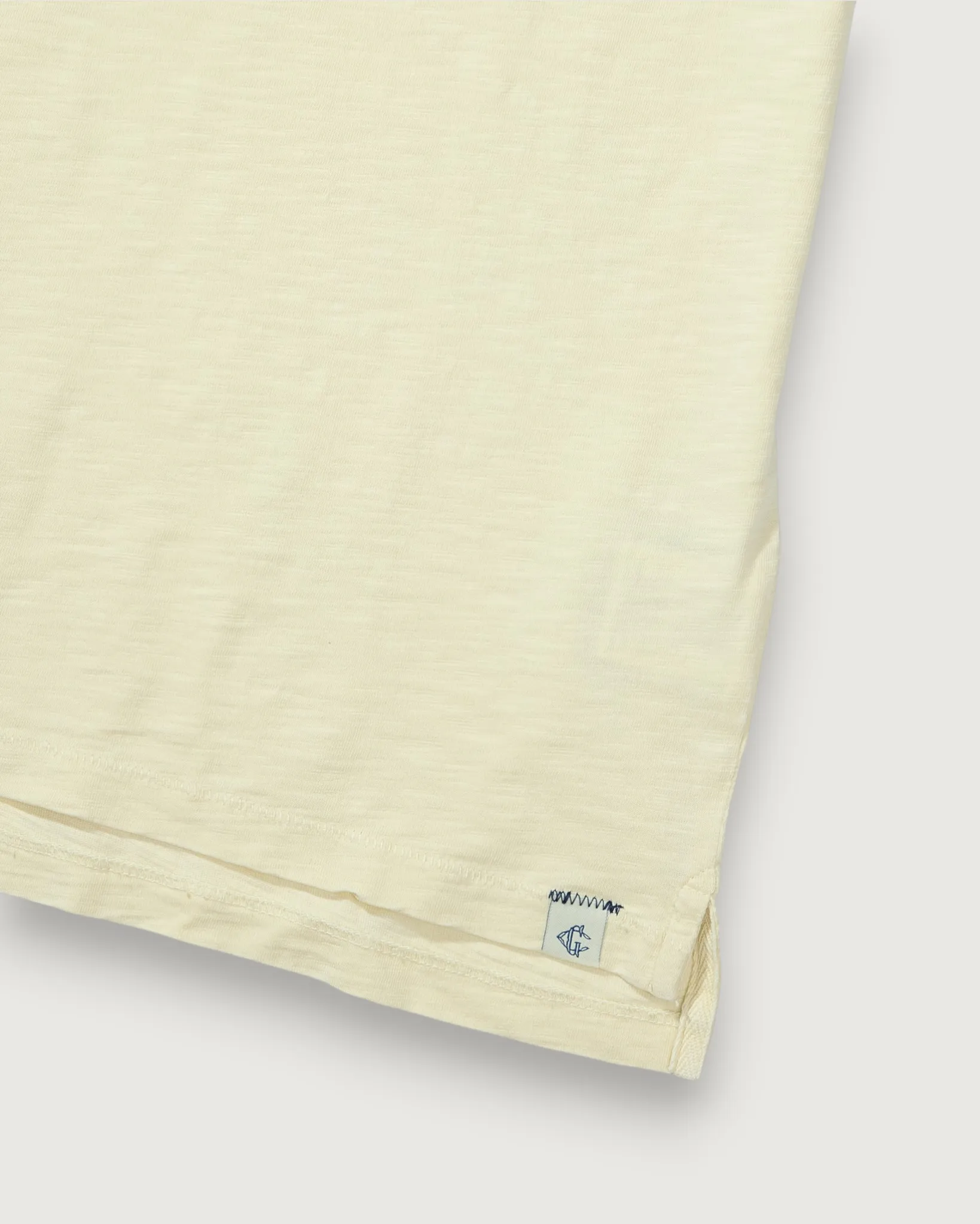 Sunwashed 2 Button Polo - Cloud Cream sold by Grayers product image thumbnail 3
