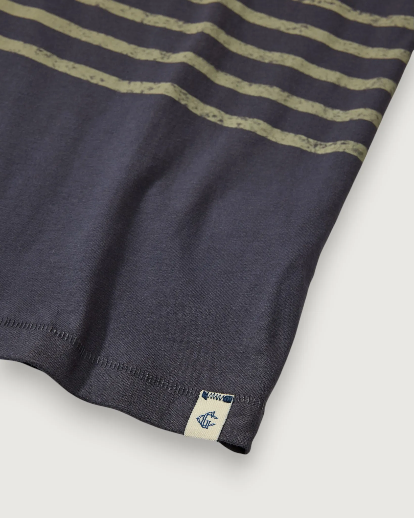 Admiral Stripe Tee - Nine Iron Stone Stripe sold by Grayers product image thumbnail 3