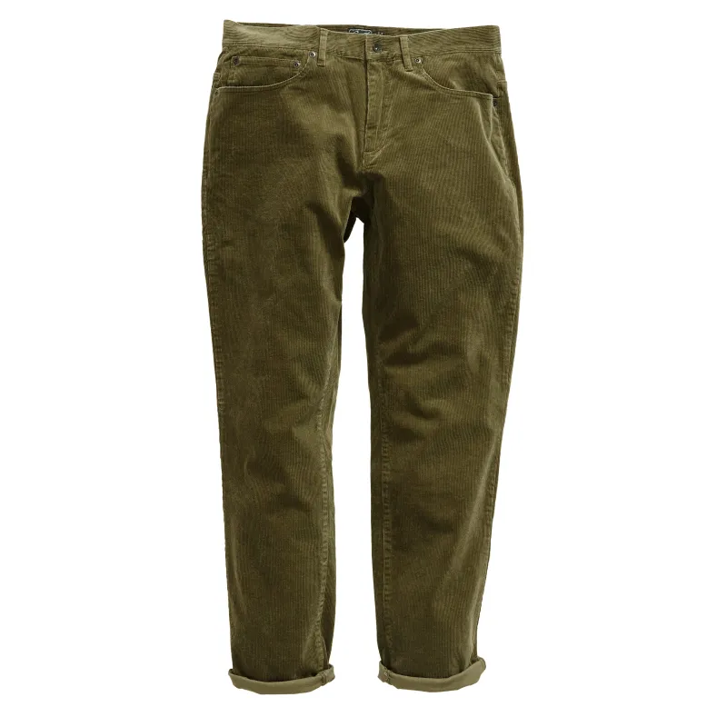 Burlington Corduroy 5 Pockets SMP - Dusty Olive (Final Sale) made by Grayers