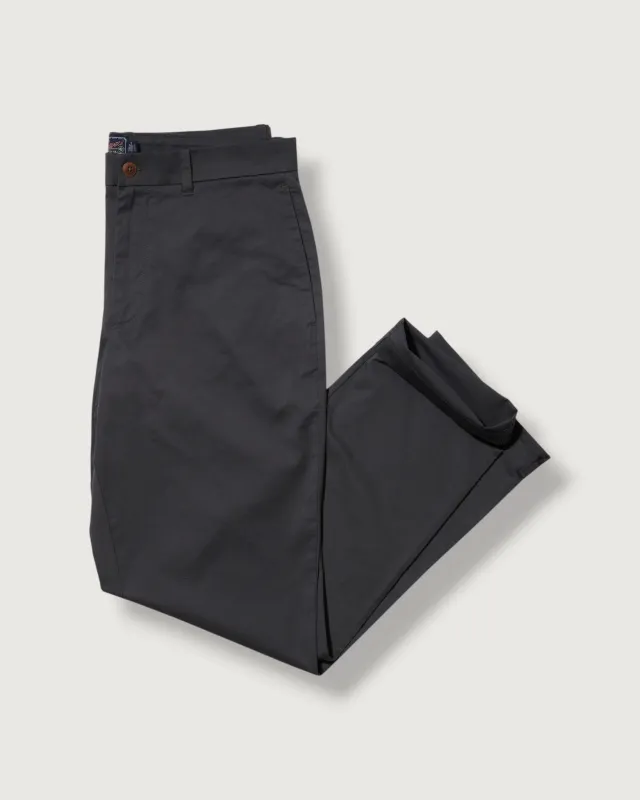 Thompson Flex Stretch Chino (Relaxed Fit) - Dark Gray (Final Sale)* made by Grayers