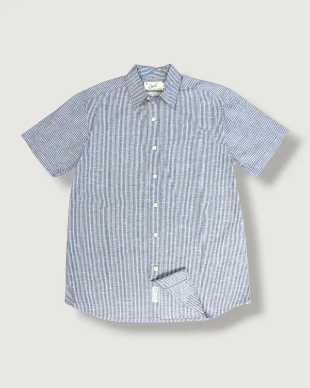 Stripe SS Shirt SMP - Blue (Final Sale) made by Grayers
