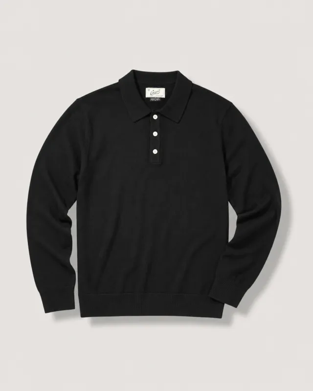 Portsmouth Jersey Sweater Rugby SMP - Black made by Grayers