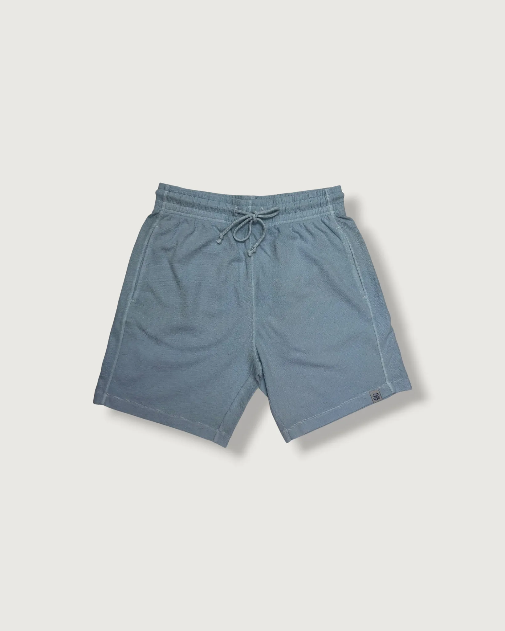 Baja Loopback Drawcord Shorts SMP - Spring Blue (Final Sale) sold by Grayers