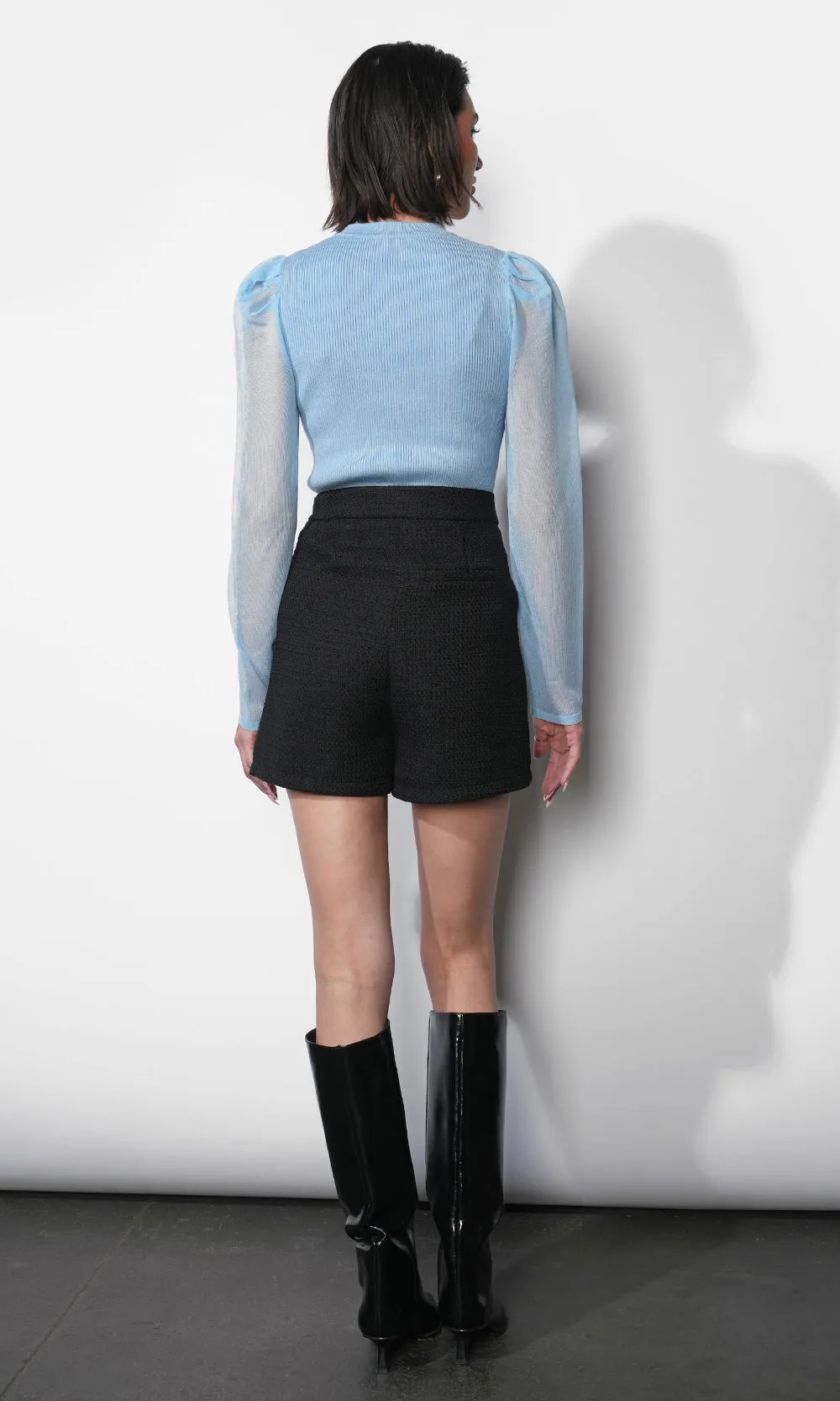 Honey Sheer Sleeve Sweater Top sold by Greylin product image thumbnail 2