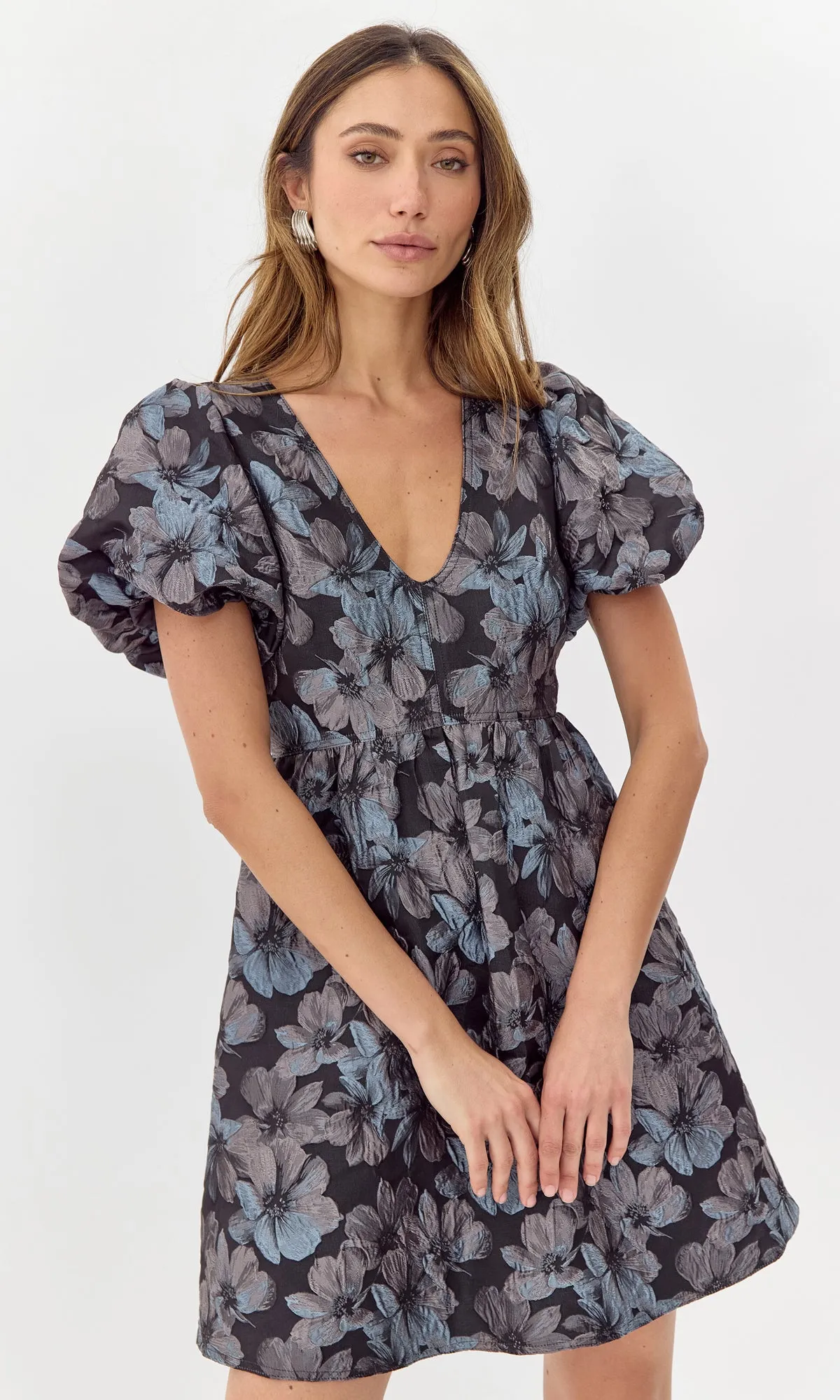 Briella Jacquard Mini Dress sold by Greylin product image thumbnail 5