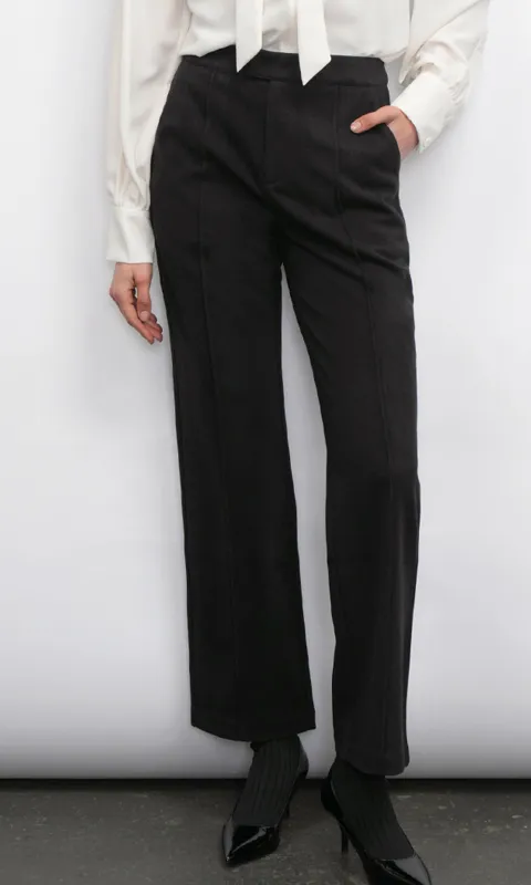 Augustine Brushed High Waist Straight Trouser sold by Greylin
