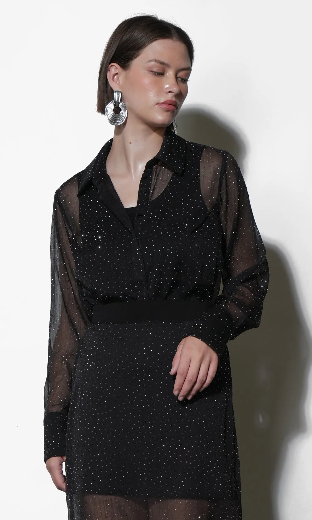 Tilly Button Down Shirt sold by Greylin product image thumbnail 3