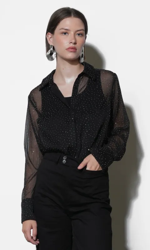 Tilly Button Down Shirt made by Greylin