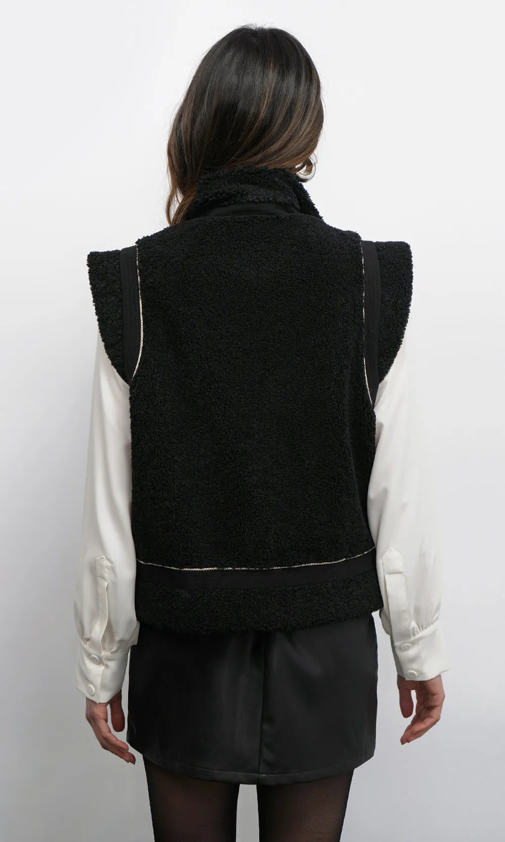 Rory Shearling Vest sold by Greylin product image thumbnail 5