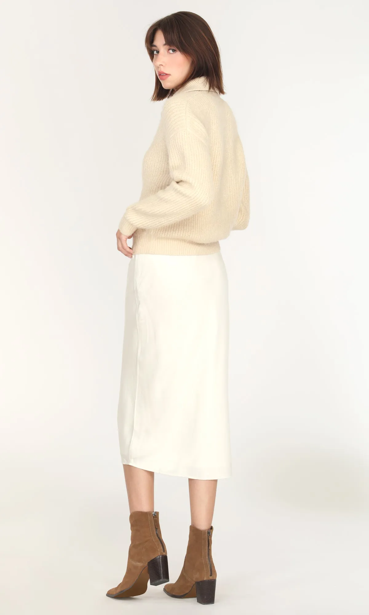 Pauline Button Front Crop Sweater sold by Greylin product image thumbnail 4