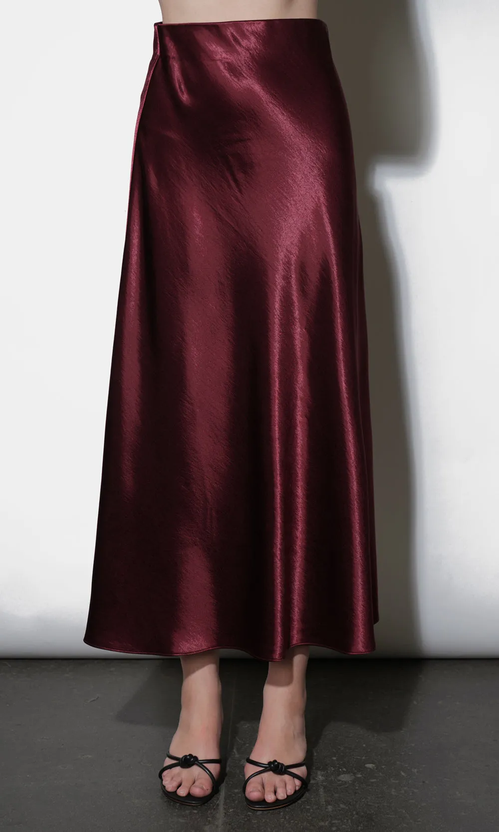 Paige Midi Slip Skirt sold by Greylin