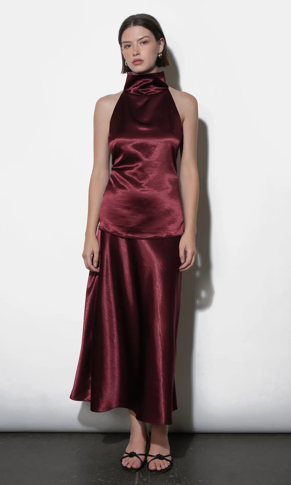 Paige Midi Slip Skirt sold by Greylin product image thumbnail 3