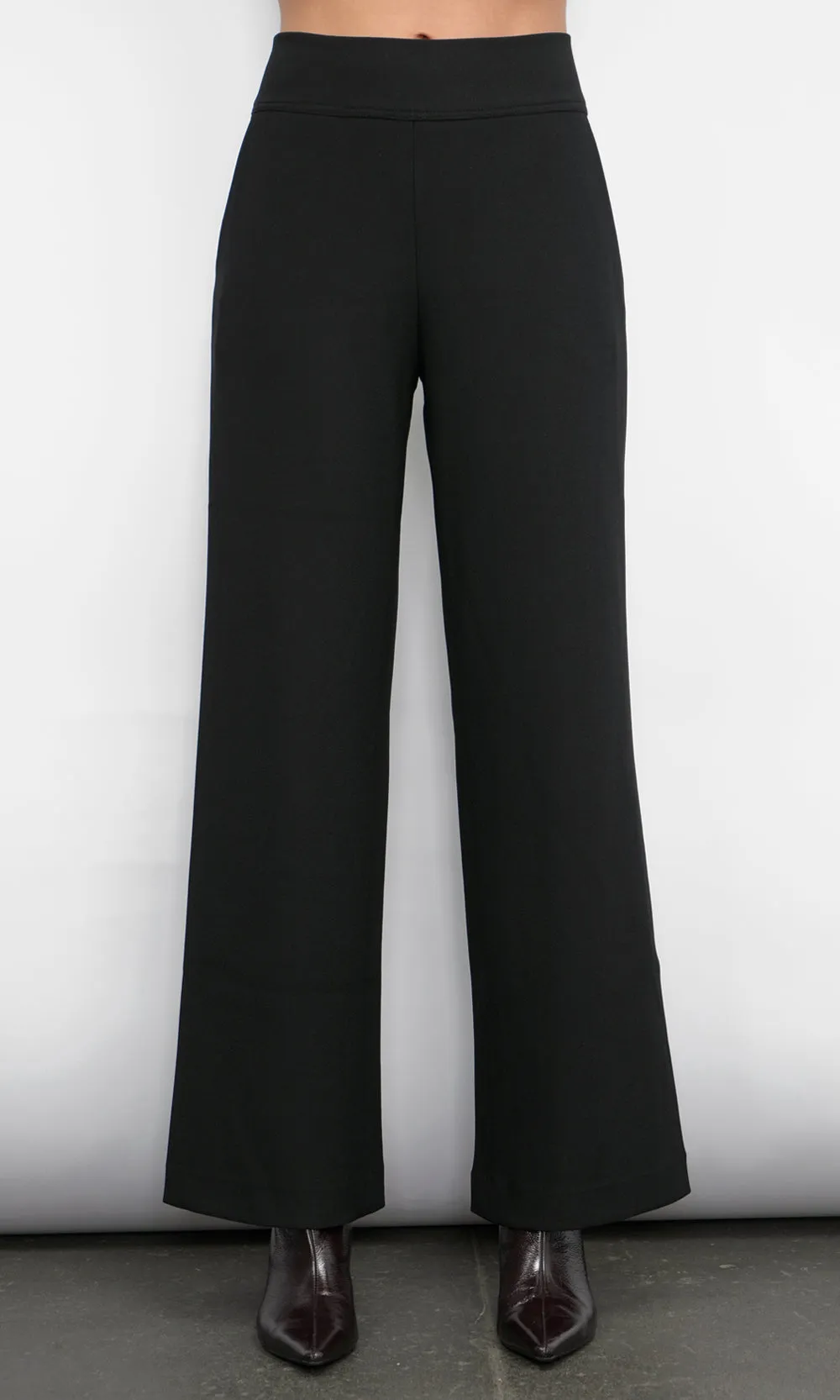 Silvie Wide Leg Knit Trousers sold by Greylin