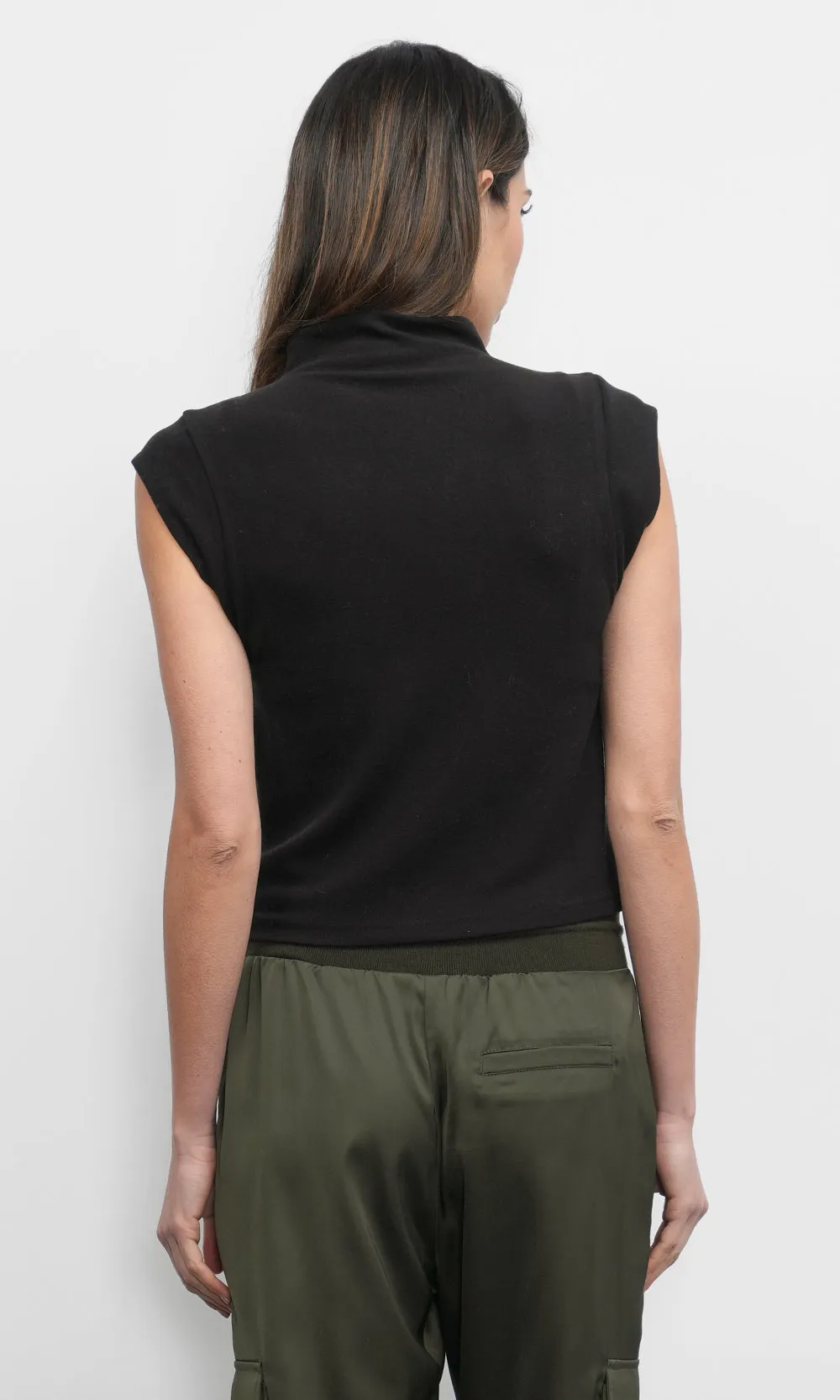 Paloma Funnel Neck Knit Top sold by Greylin product image thumbnail 3
