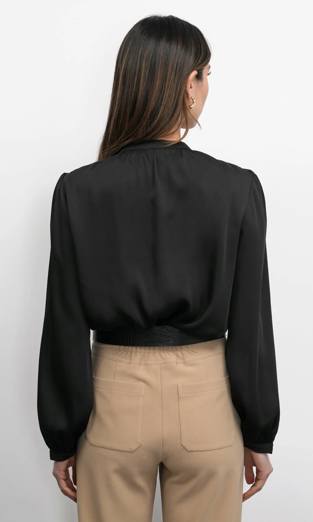 Aryanna Button Front Blouse sold by Greylin product image thumbnail 4