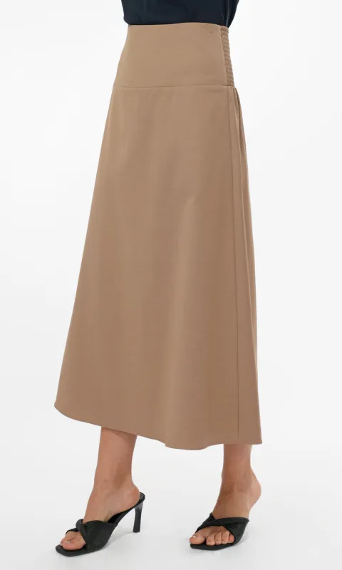 Dory Pull Over A line Midi Skirt sold by Greylin