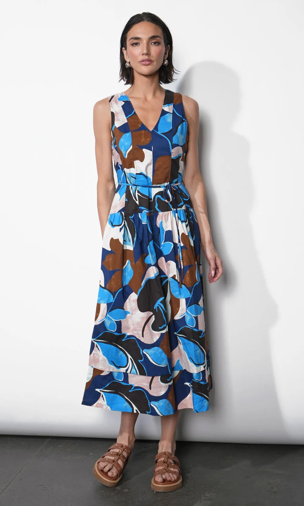 Abi Poplin Midi Dress sold by Greylin product image thumbnail 2