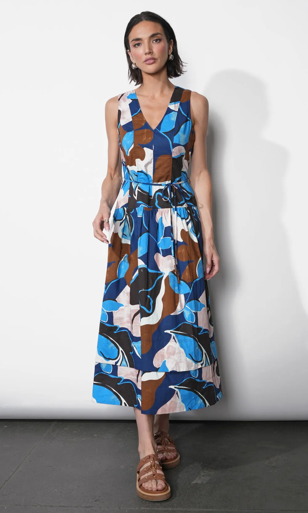 Abi Poplin Midi Dress sold by Greylin product image thumbnail 3