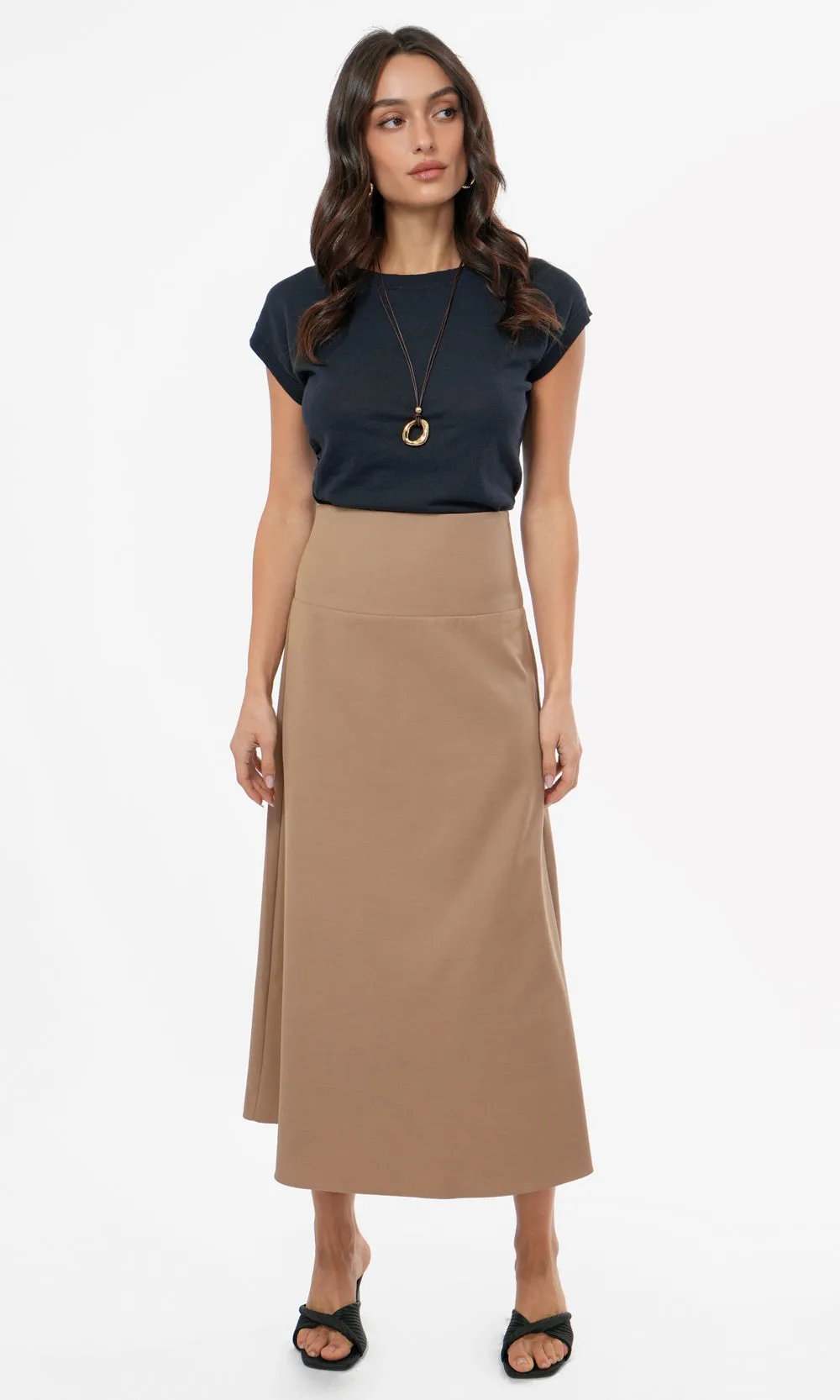 Kaia Asymetric Knit Top sold by Greylin product image thumbnail 2