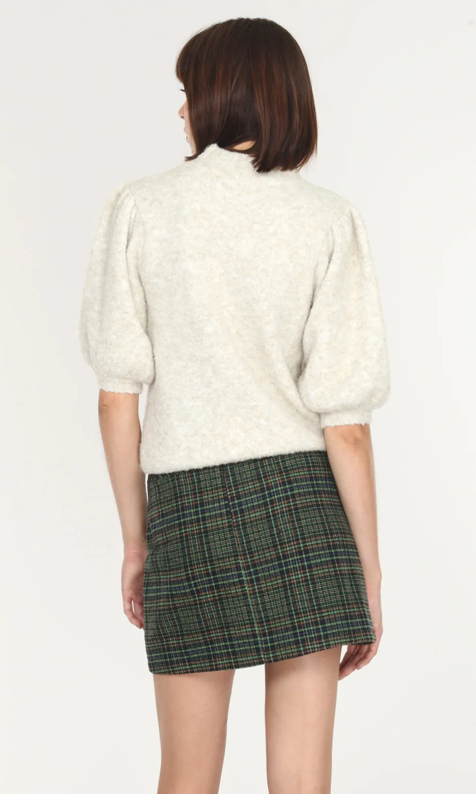 Vienne Cozy Knit Puff Sleeve Top - SUSTAINABLE sold by Greylin product image thumbnail 5