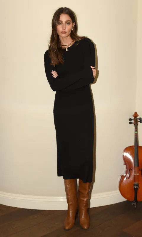 Honor Sweater Knit Midi Dress sold by Greylin