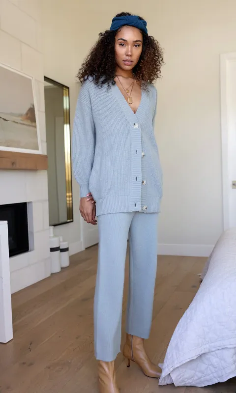 Vena Straight Leg Cozy Knit Pant sold by Greylin