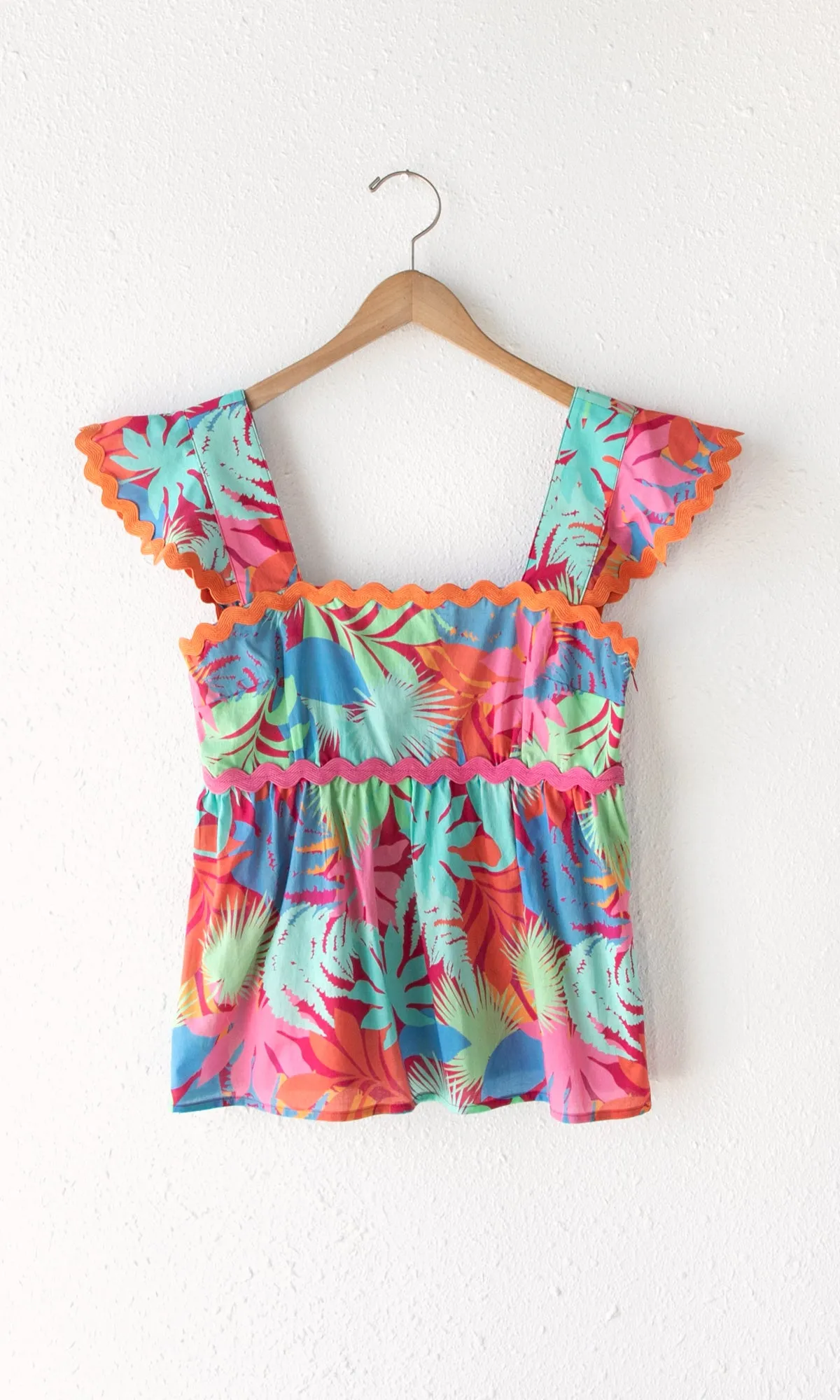 Skyler Ruffled Sleeve Top sold by Greylin product image thumbnail 3